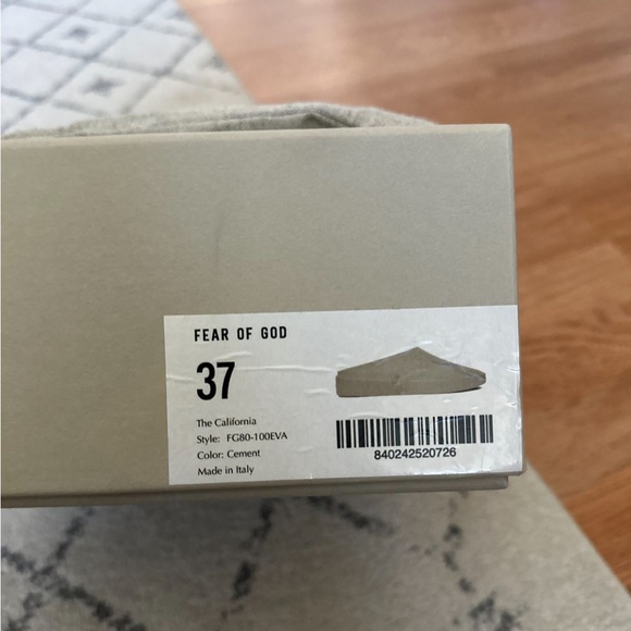 Fear of God The California size 37 - Cement Color - Picture 4 of 4